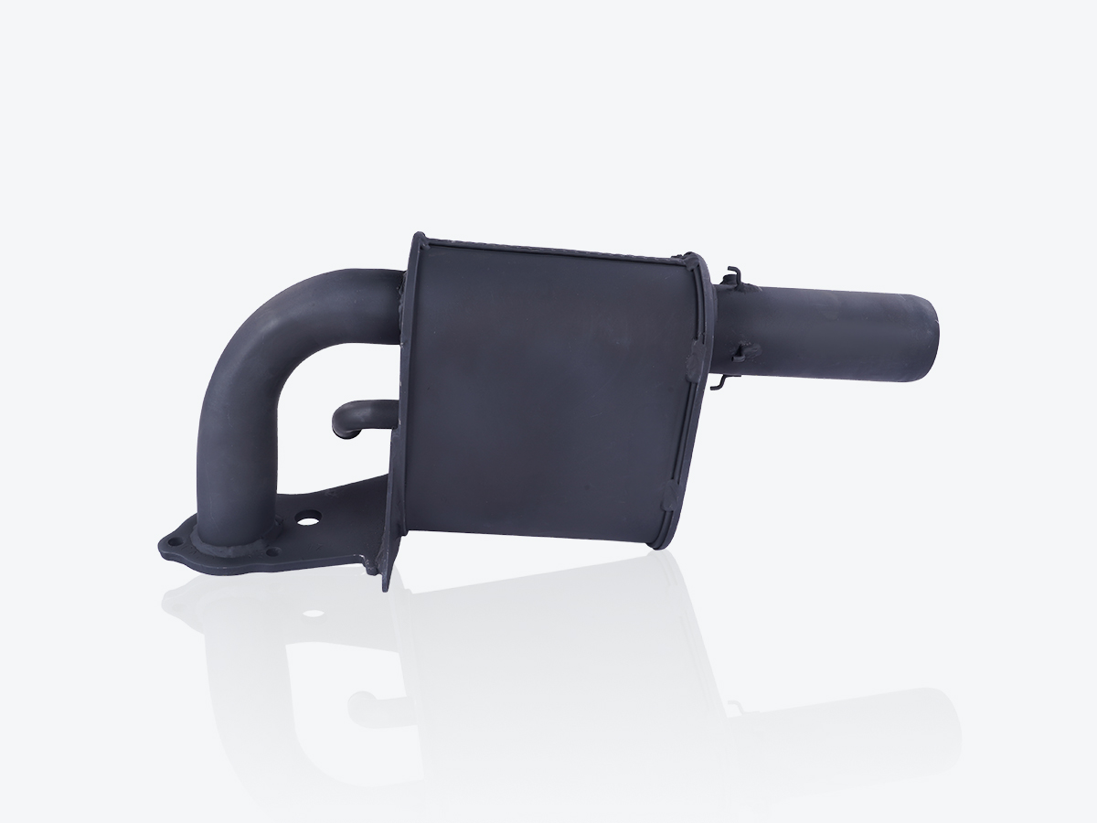 An image showing a side view of SILENCER EXHAUST (Part 128/H2997)