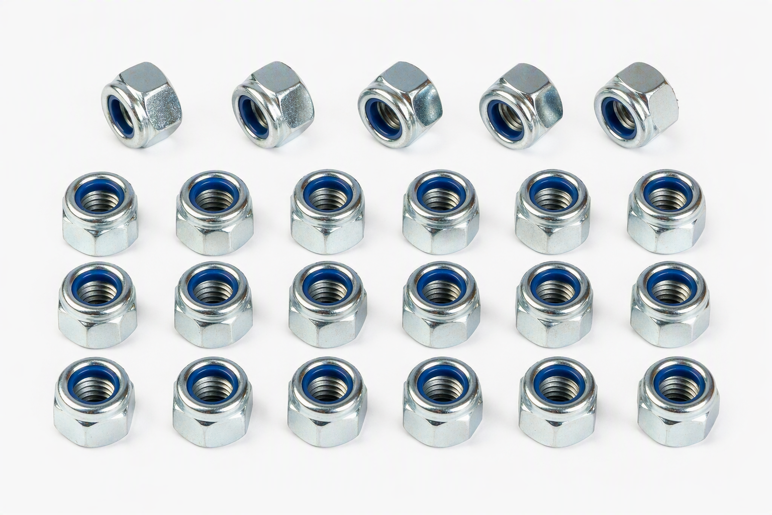 An image showing the front view of LOCKNUT M10 (Part 1370/0303Z)
