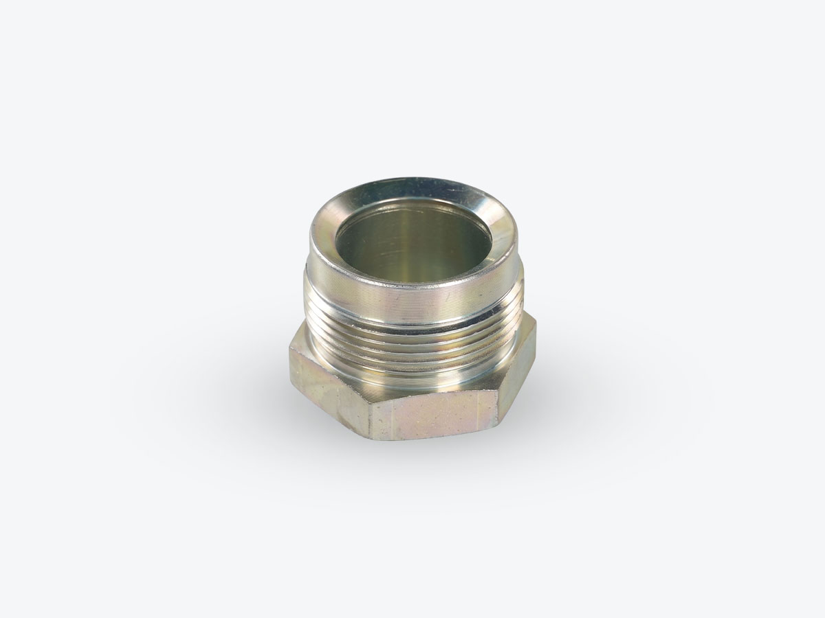 An image showing a side view of Lock Nut And Seal (Part 155/10600)