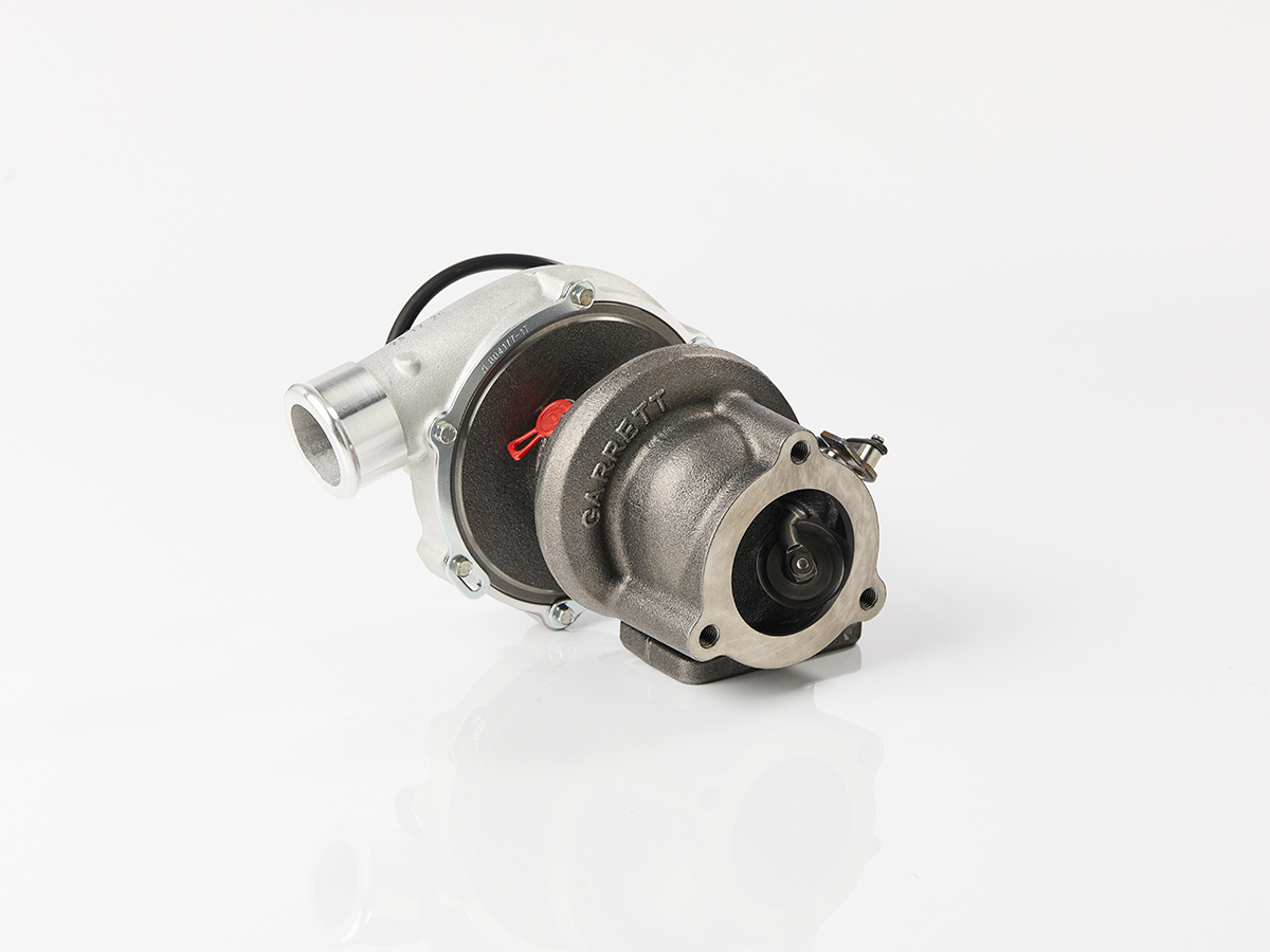 An image showing the front view of Turbocharger - 97-120 kW (AC) - T3 (Part 320/06152)