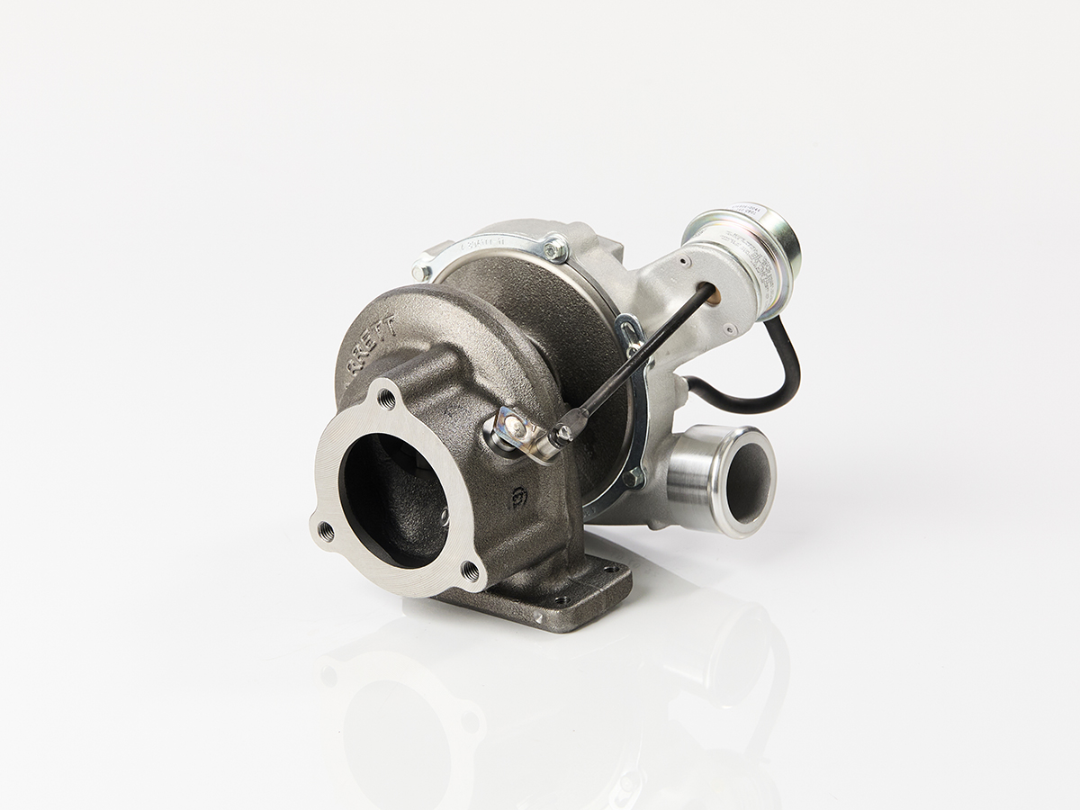 An image showing the front view of Turbocharger - 97-120 kW (DN) - T3 (Part 320/06153)