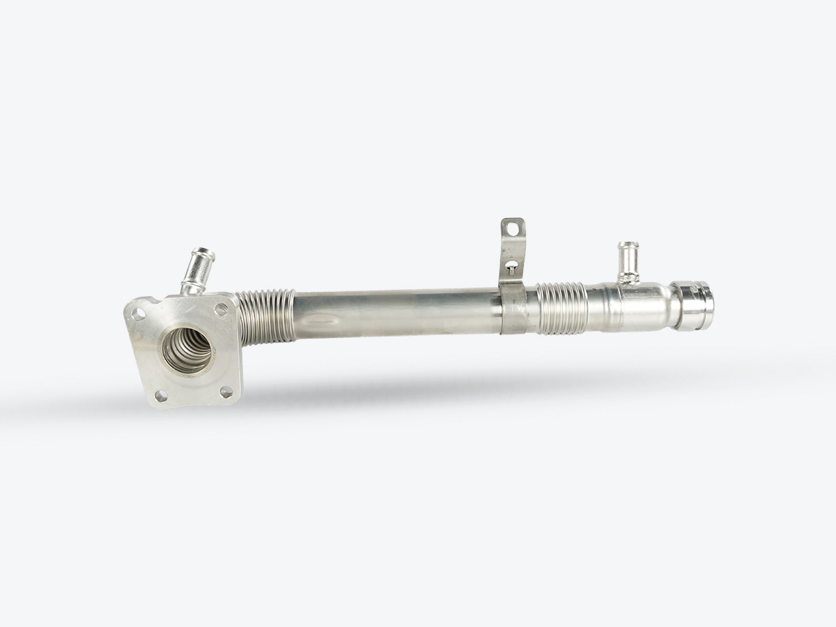 An image showing the back view of EGR Intercooler Crossover Pipe (Part 320/06166)