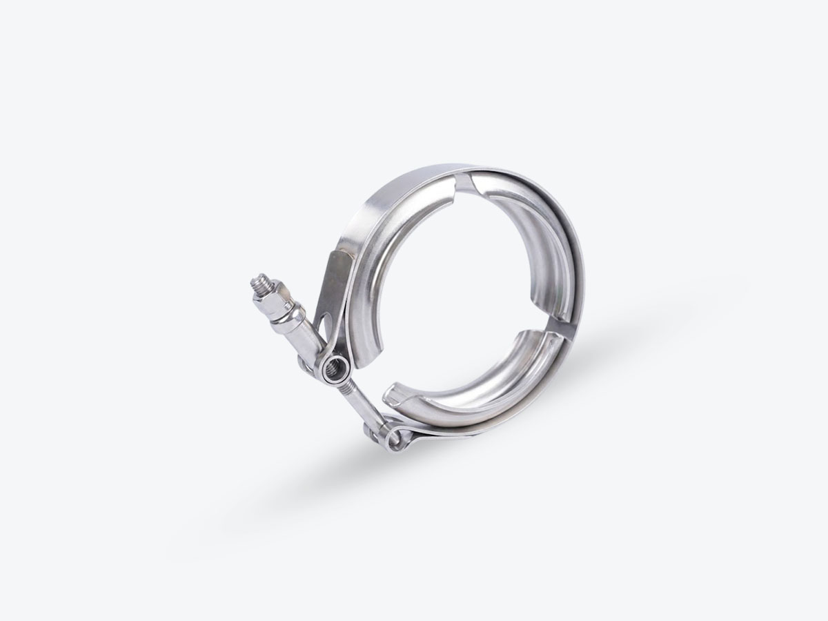 An image showing a side view of Exhaust V-Band Clamp (Part 320/06367)