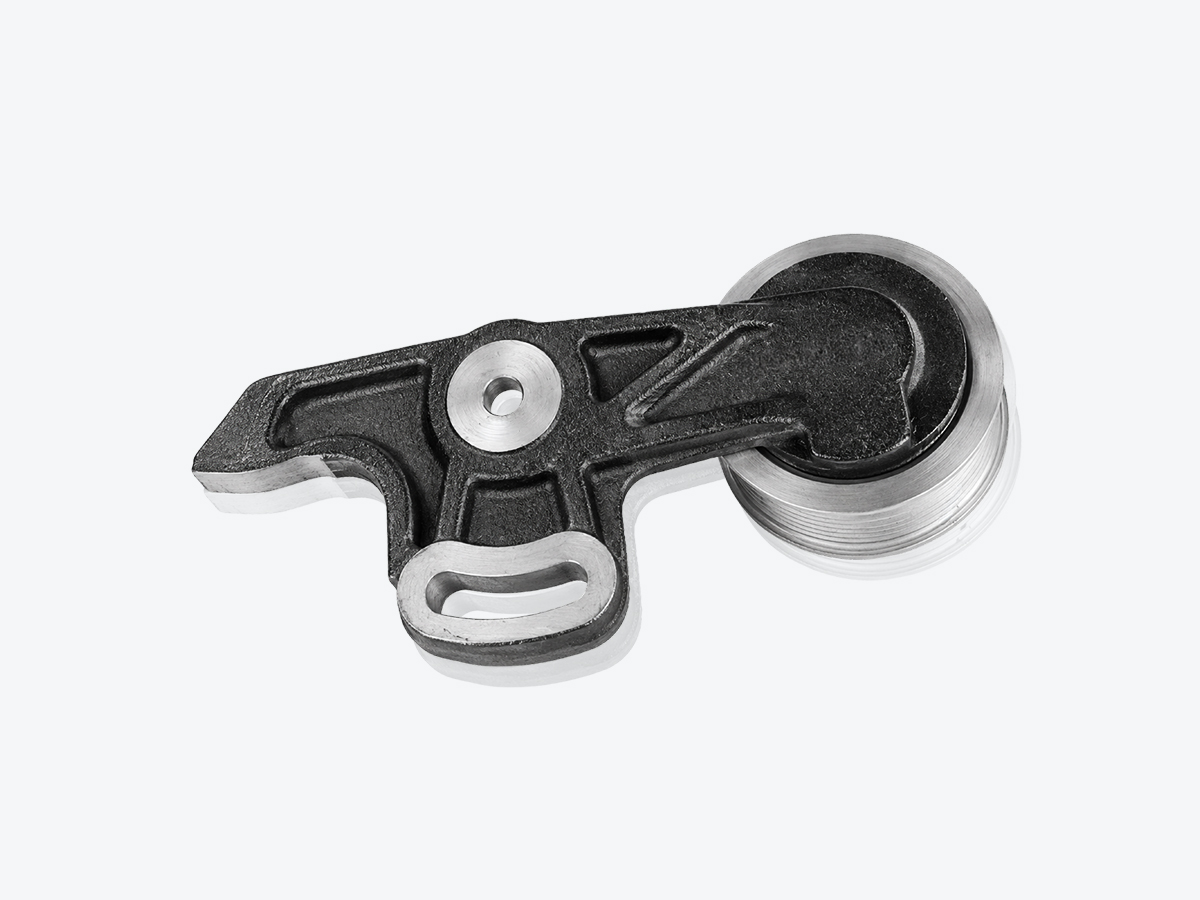 An image showing a detailed view of Tensioner Arm Assembly (Part 320/08729)