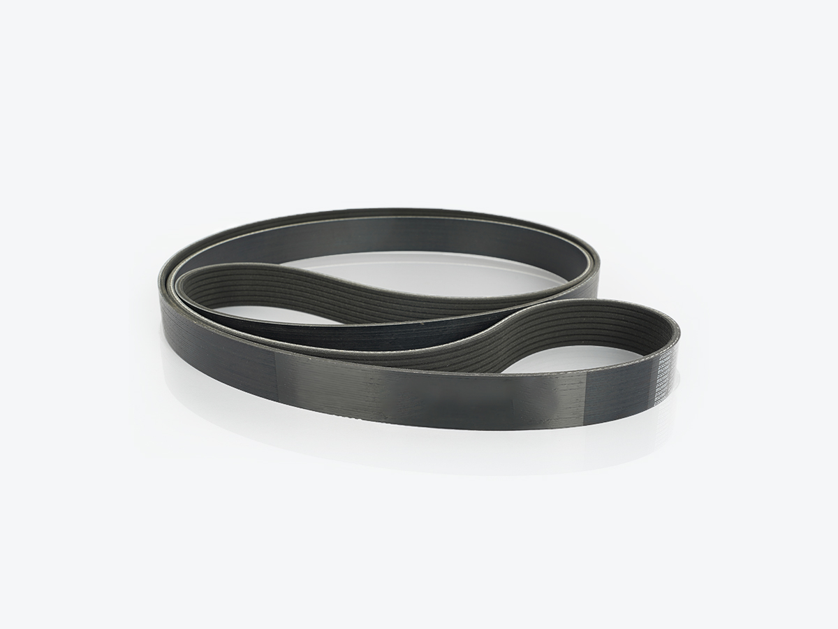 An image showing the front view of BELT 8PK 2355 MT610 (Part 320/08996)