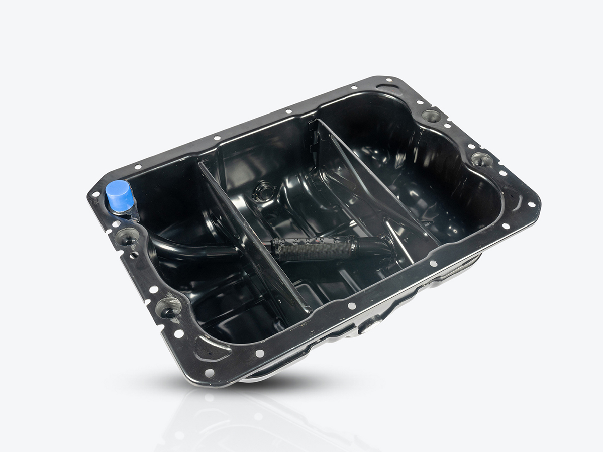An image showing the back view of OIL PAN STRAINER ASSY TWIN SKIN (Part 320/A4159)
