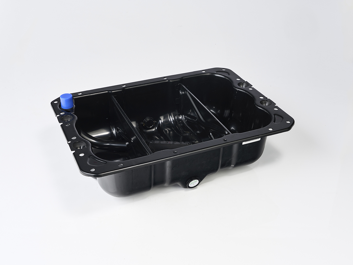 An image showing the front view of Oil Pan Assembly (Part 320/A4166)