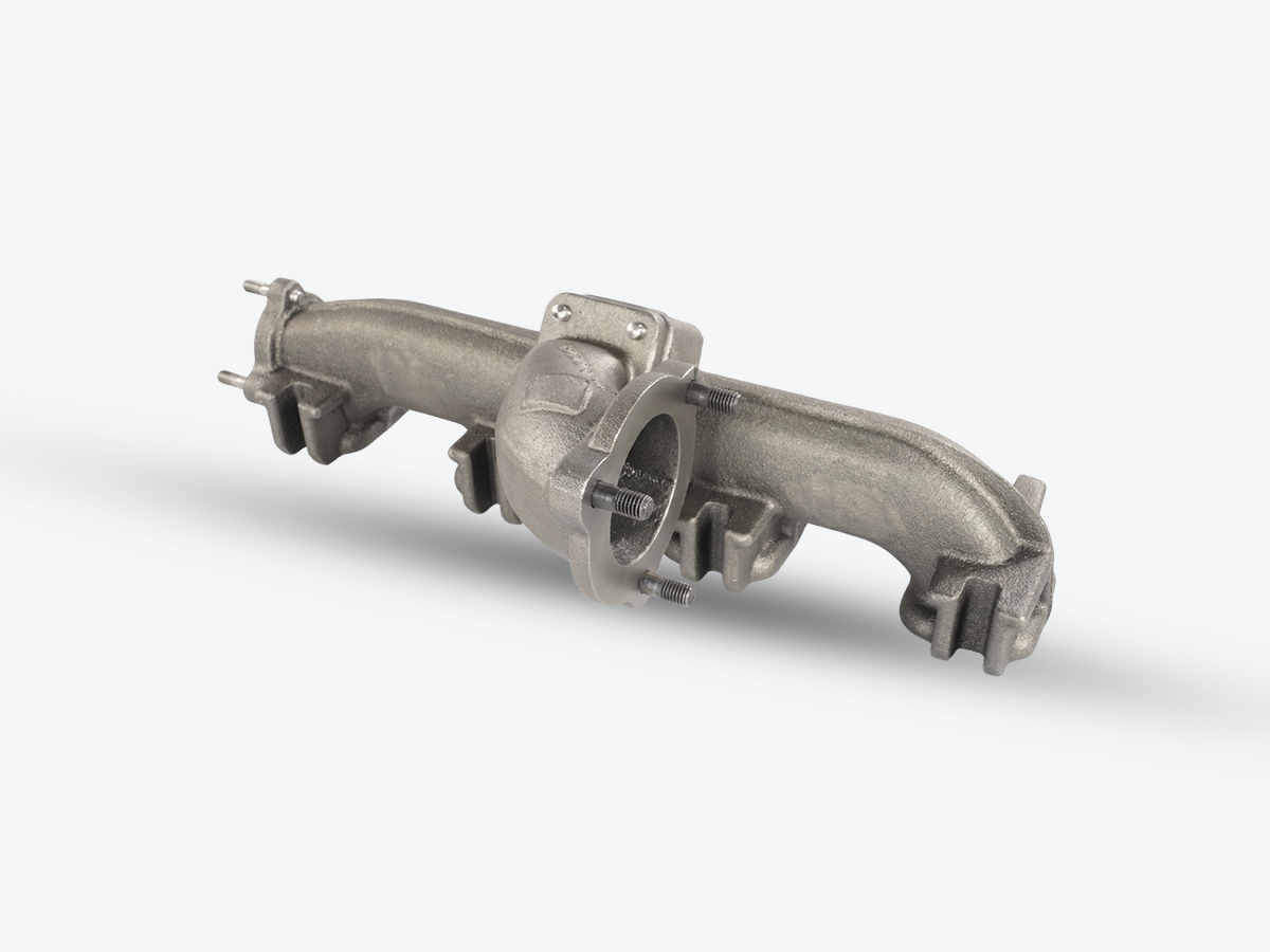 An image showing the front view of Manifold Guides Exhaust (Part 320/A6014)