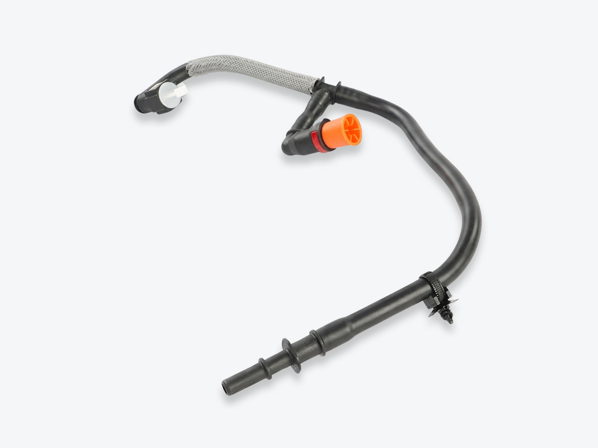An image showing the front view of Engine Tank Return Pipes (Part 320/A7016)