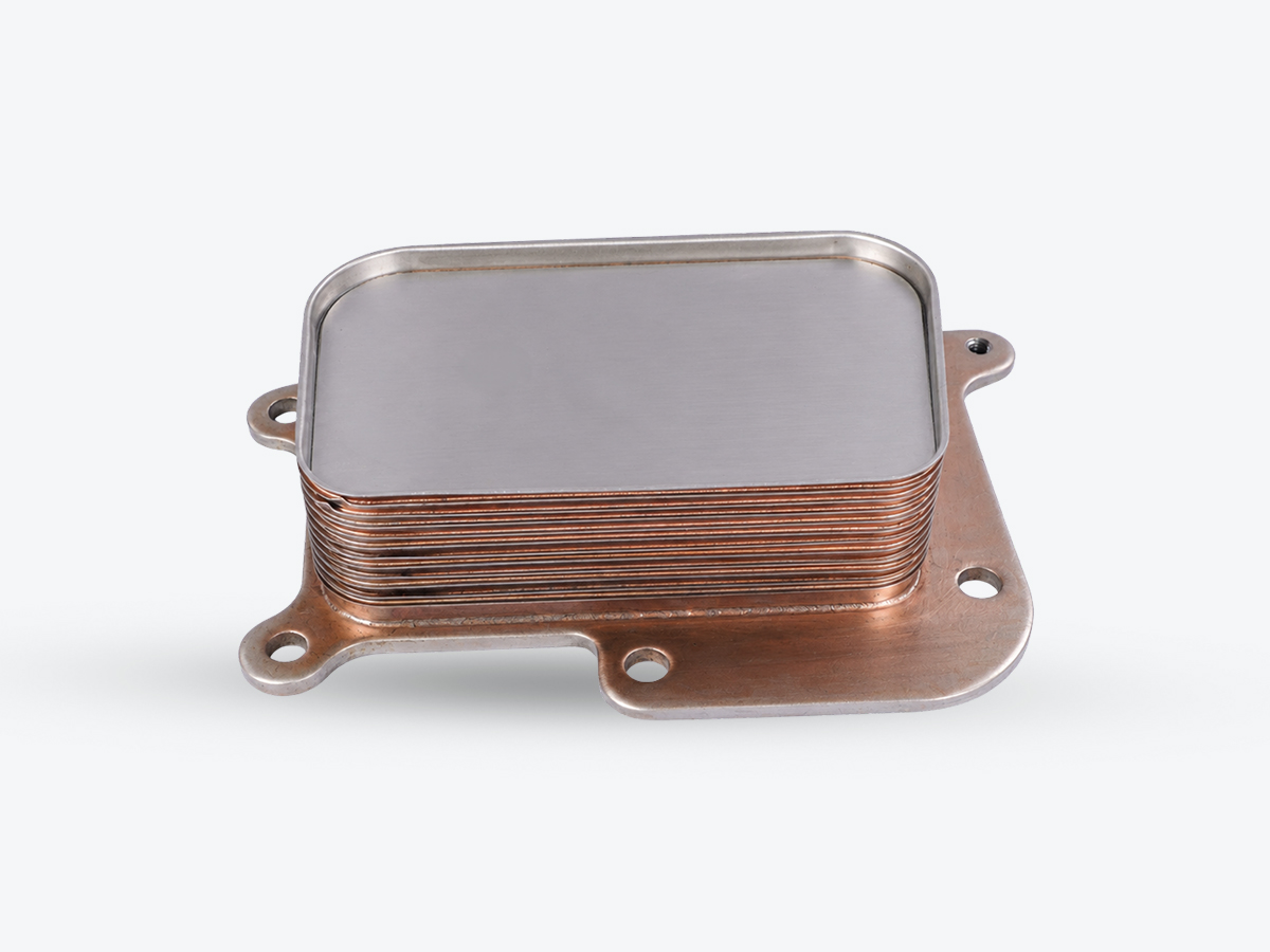 An image showing a detailed view of Oil Cooler (Part 320/B4124)