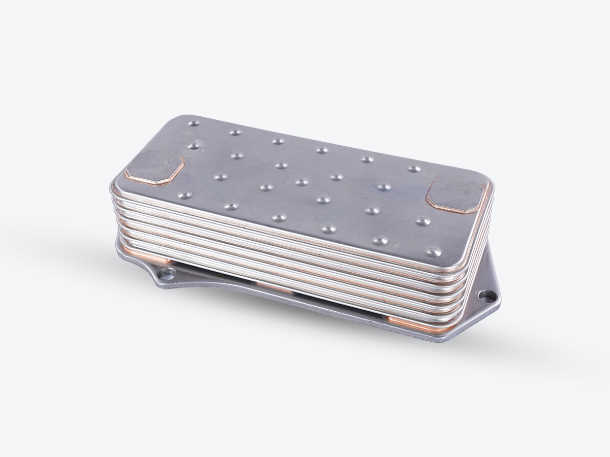 An image showing a detailed view of Oil Cooler (Part 320/B4277)