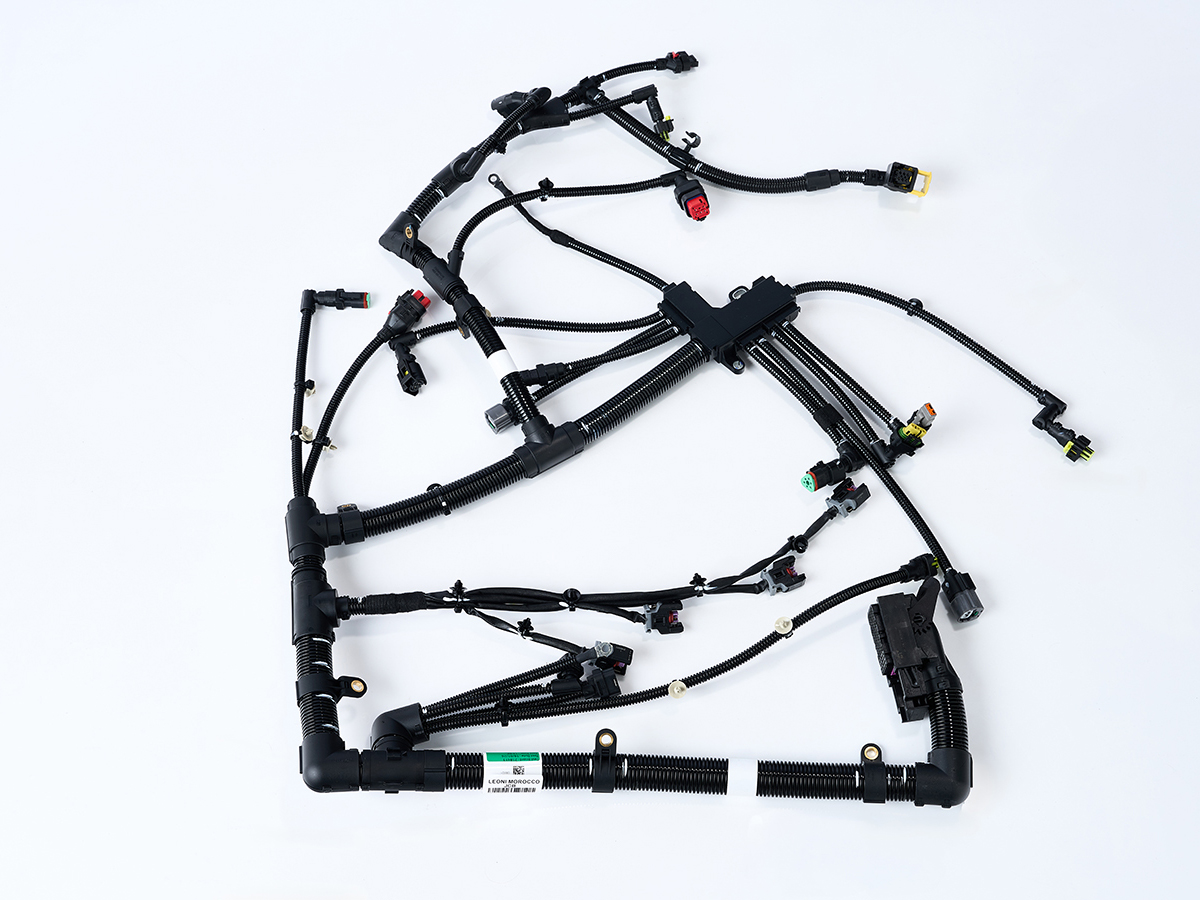 An image showing the front view of Oil Level Harness - 3.0L Stage V (Part 320/E9732)