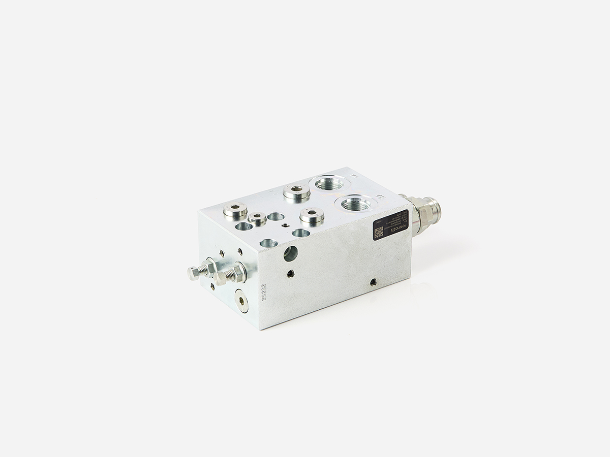 An image showing the back view of Lift Dual Counterbalance Valve (Part 332/G6146)