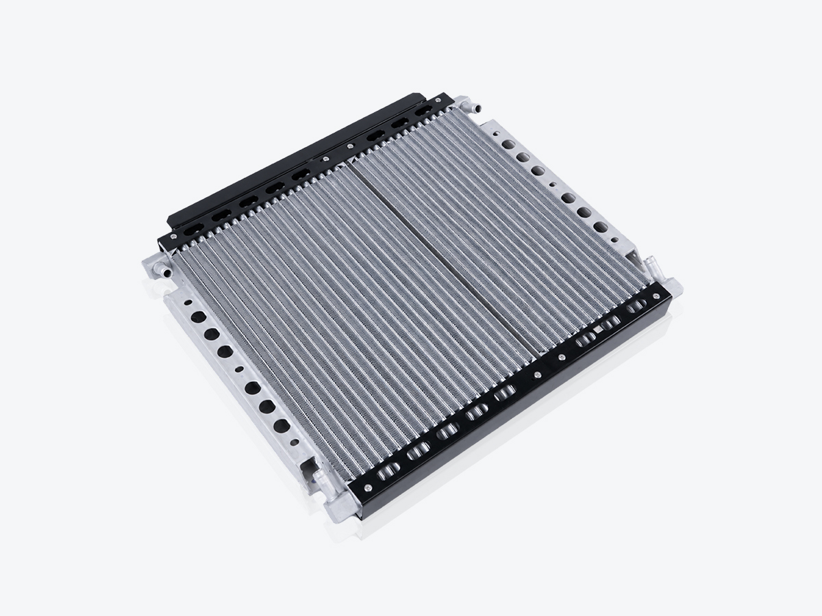 An image showing a detailed view of Radiator (Part 332/Y8301)
