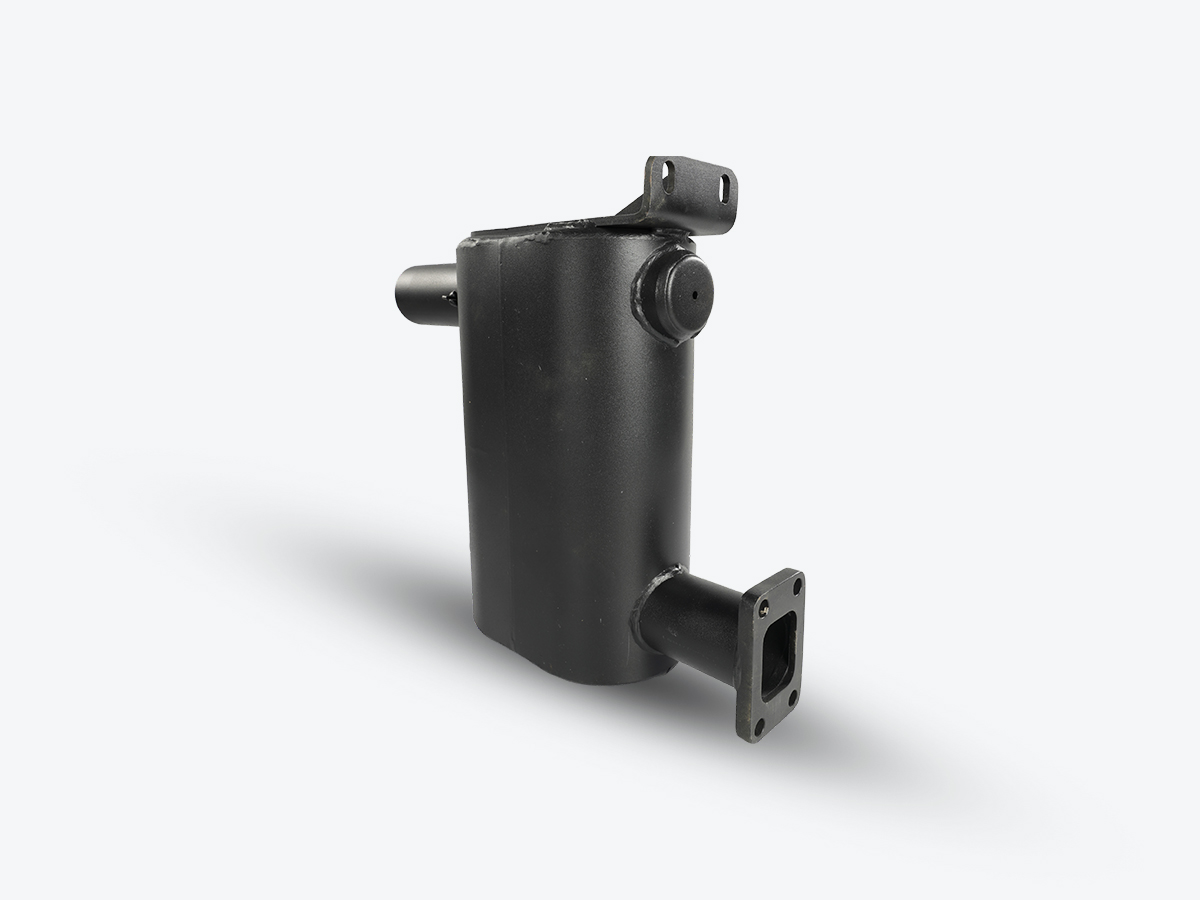 An image showing the back view of Muffler - Koel 4R810 (Part 333/Y2254)