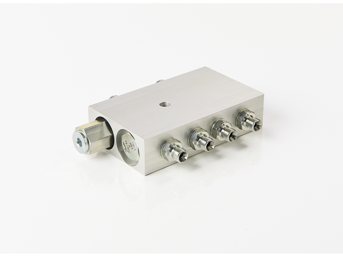 An image showing the front view of Complete Valve Block (Part 334/G8212)