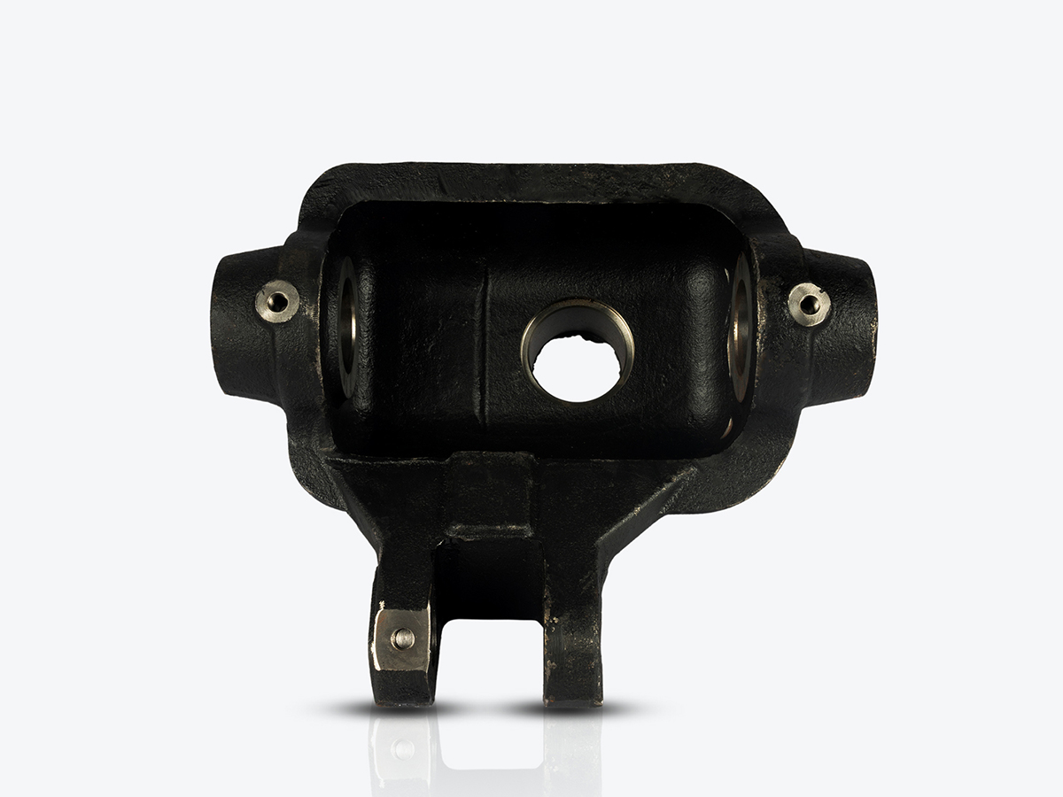 An image showing the front view of AXLE CARRIER -L/H M/C (Part 334/Y0898)