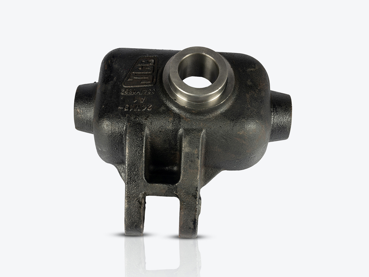 An image showing a detailed view of AXLE CARRIER -R/H M/C (Part 334/Y0899)