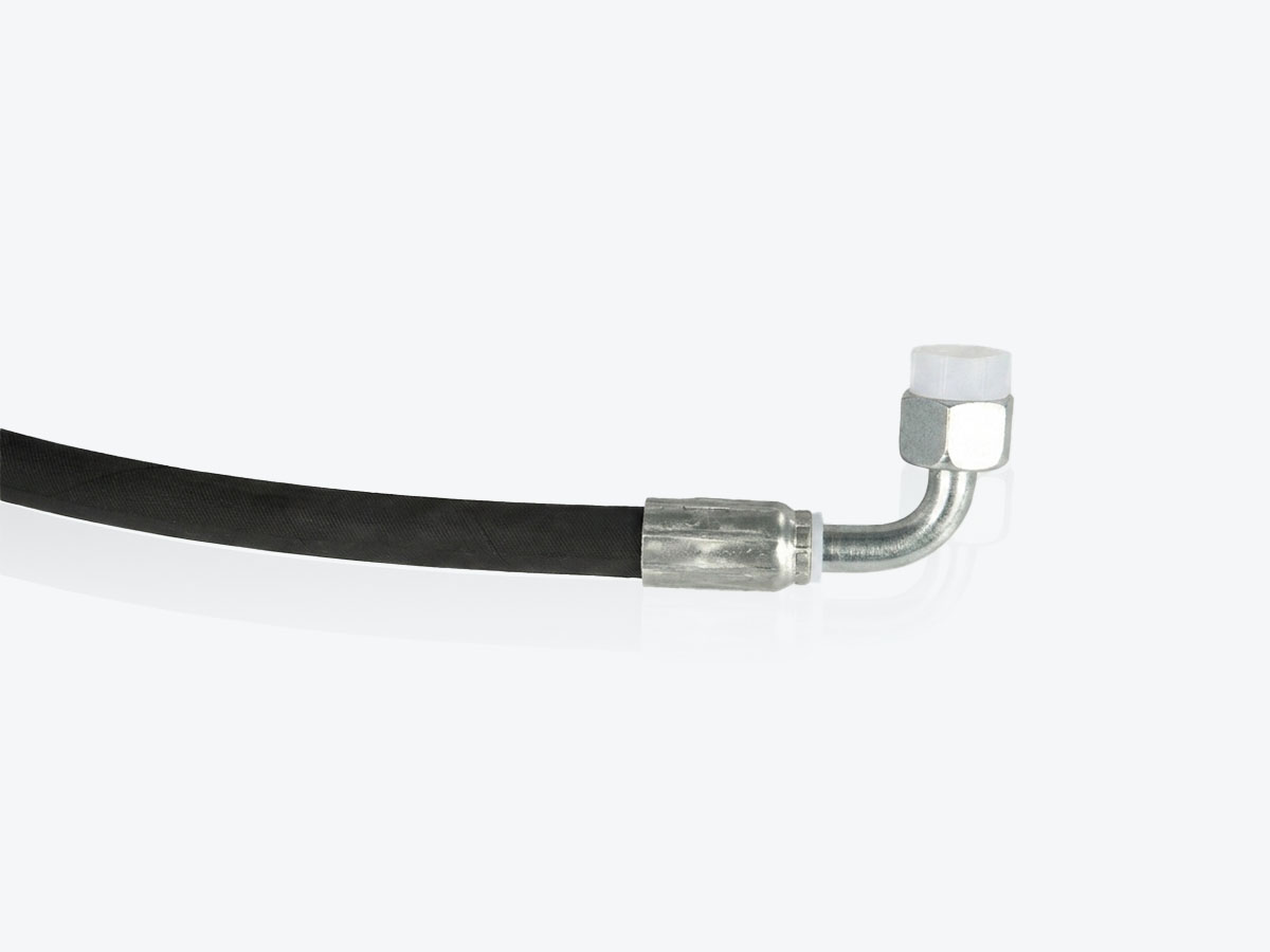 An image showing a detailed view of Hybrid Hose -R/H Outer (Part 334/Y1351)