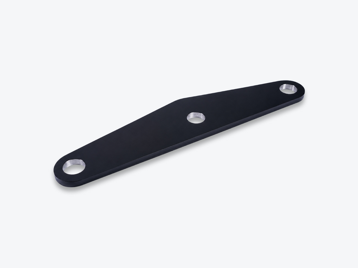 An image showing the front view of Long Inter Lever - Black (Part 334/Y5822)