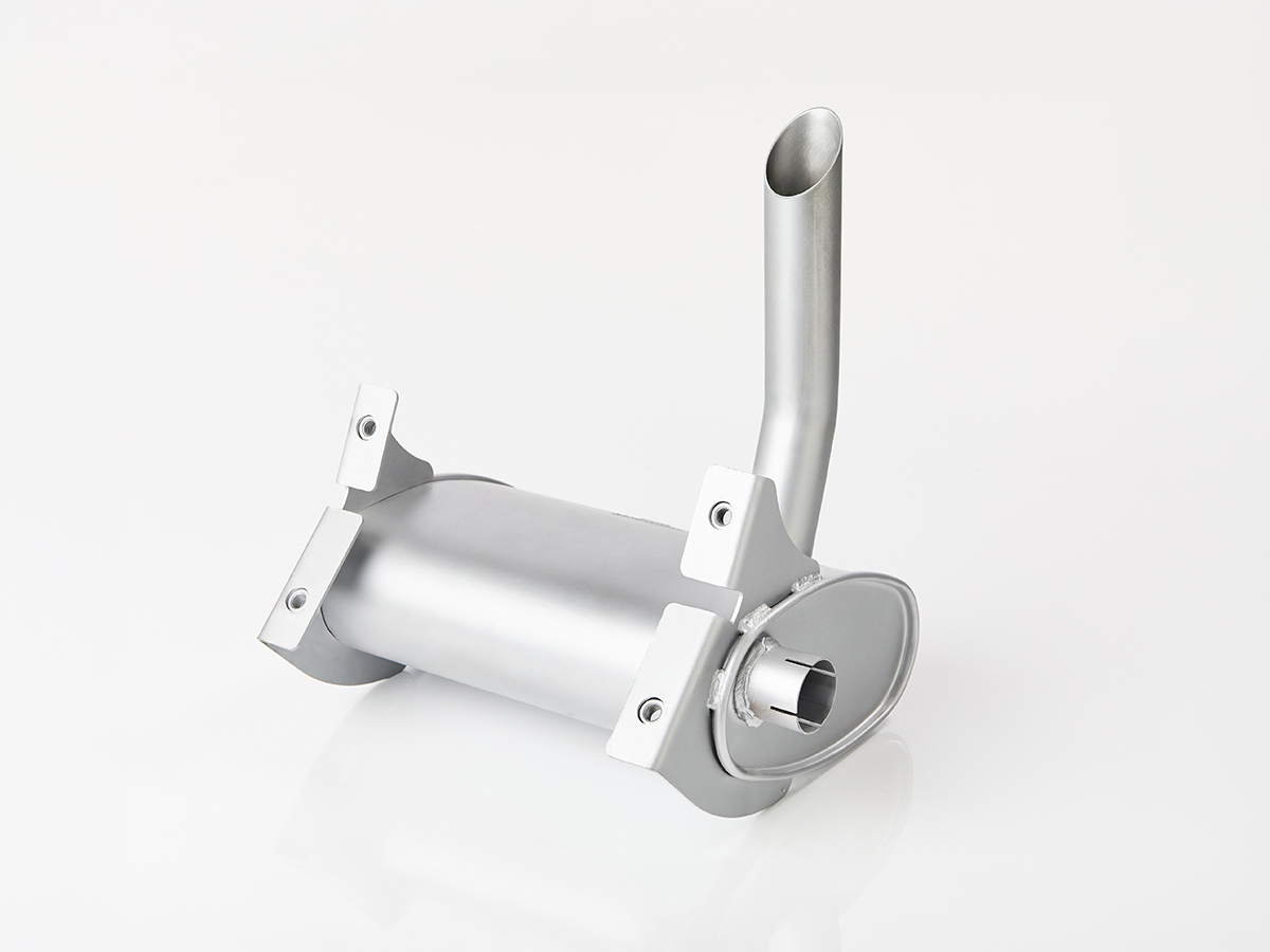 An image showing the front view of Exhaust Can Wa (Part 335/A7377)