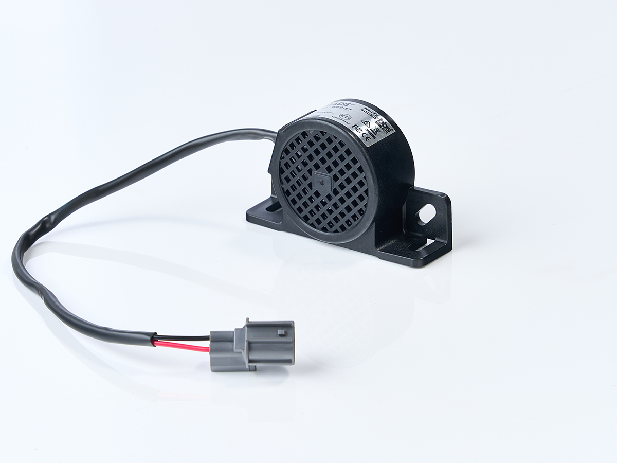An image showing the front view of White noise reverse alarm (Part 335/D7572)
