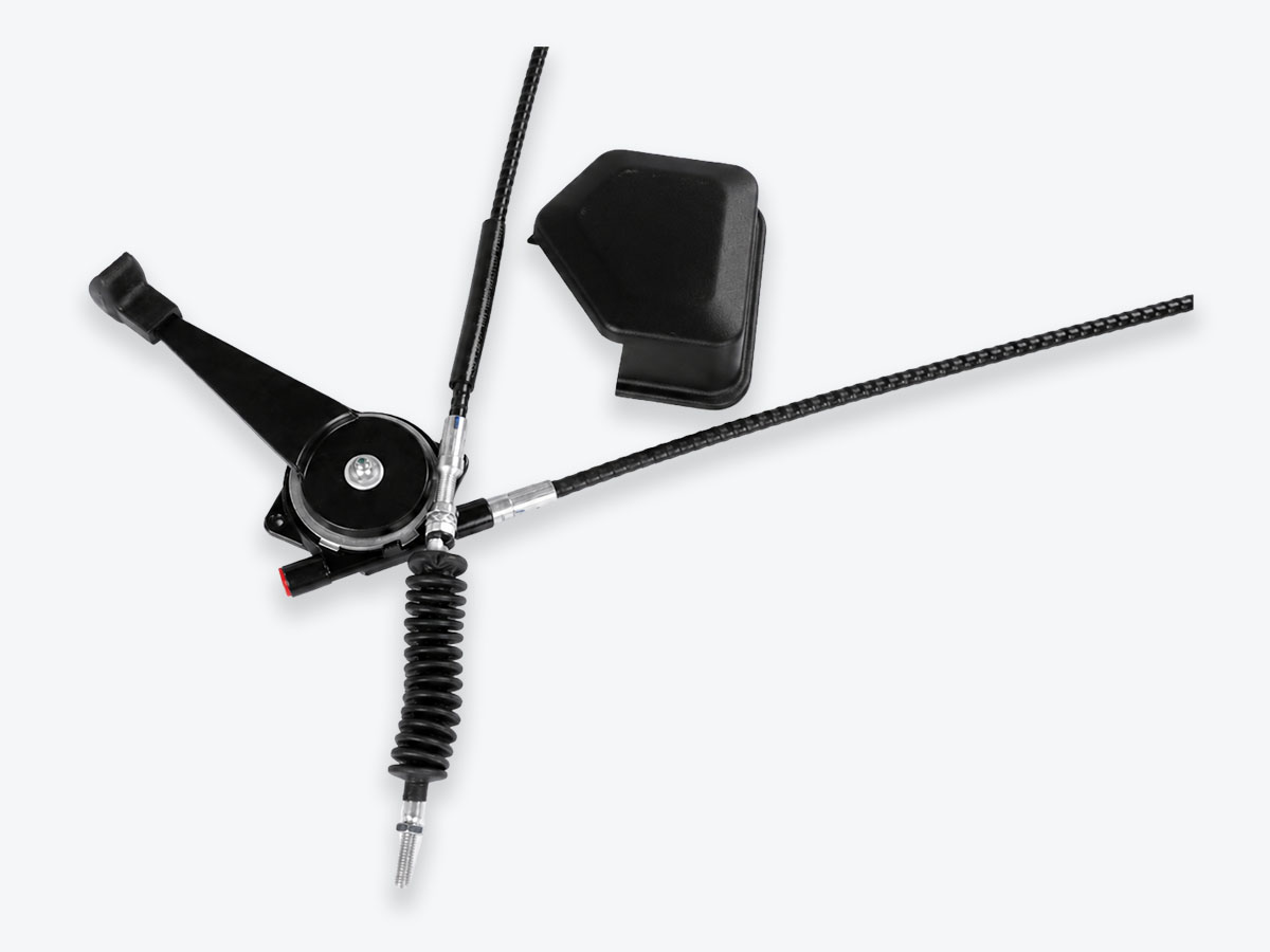 An image showing a detailed view of ABI - HAND THROTTLE ASSY (Part 335/Y3515)