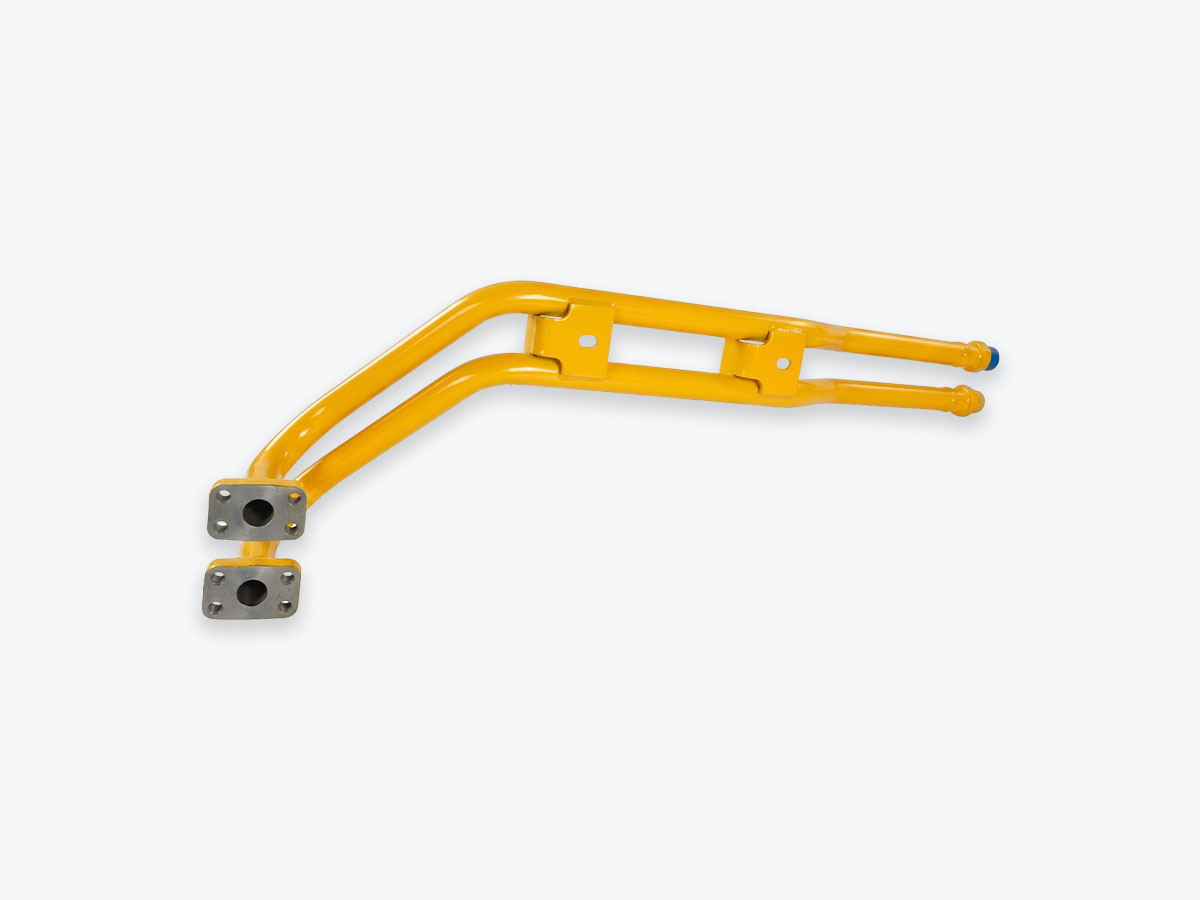 An image showing a side view of Washovel/Chassis Pipe # 455ZX (Part 336/A0261)
