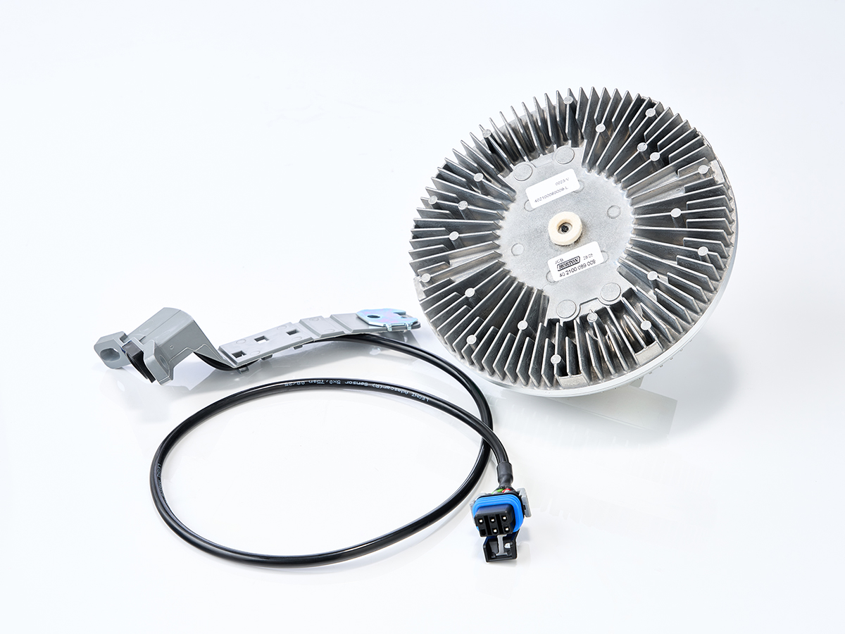 An image showing the front view of Viscous Fan Clutch Assembly Without Fan (Part 336/B8827)
