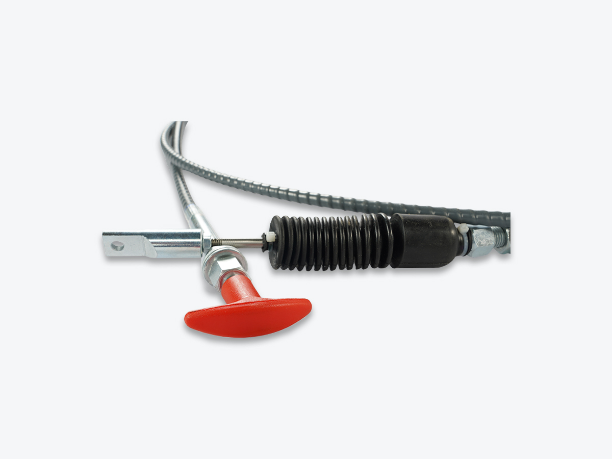 An image showing the front view of ENGINE STOP CABLE (Part 336/F6154)