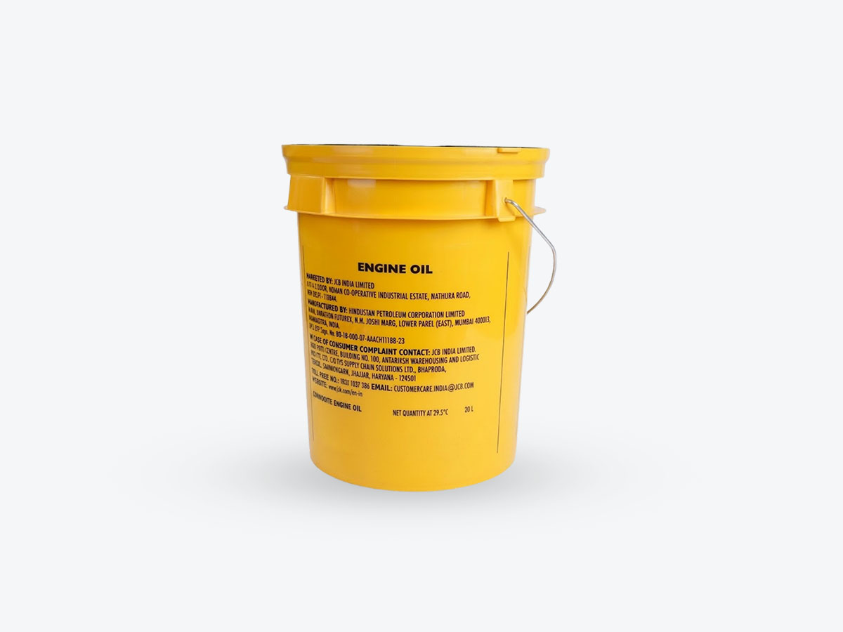 An image showing the back view of Tractor Engine Oil 20 Liter (Part 400/28369)