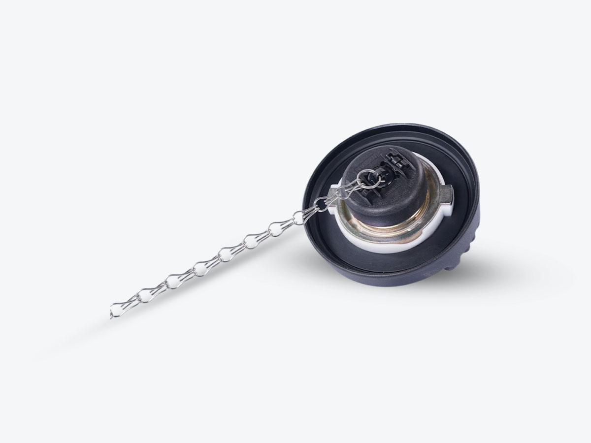 An image showing the front view of FUEL CAP - VENTED LOCKABLE (Part 400/A3829)