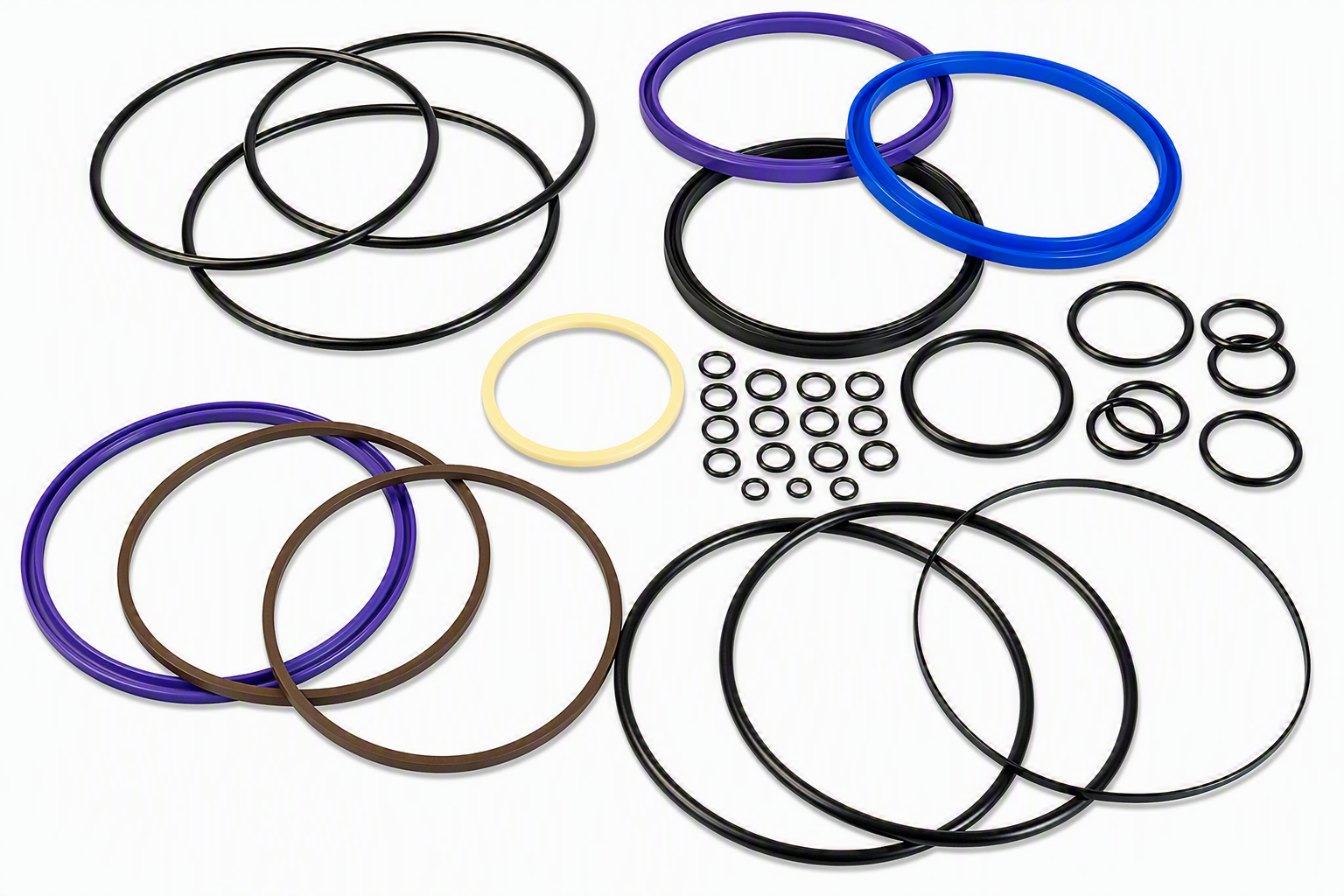 An image showing the front view of complete seal kit (Part 400/P9284)