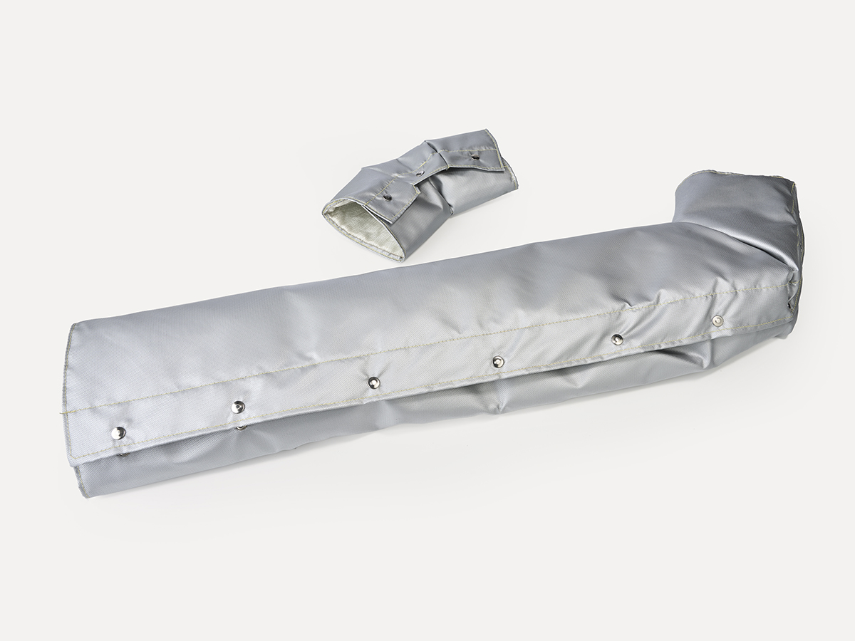 An image showing the front view of Exhaust Lagging Kit (Part 400/W7339)