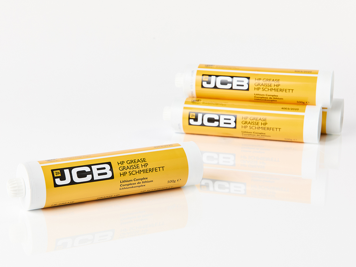 An image showing the back view of JCB Special HP Grease 500g (Part 4003/2020)