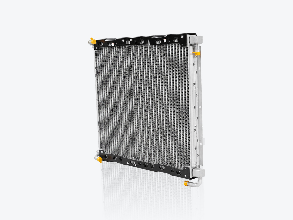 An image showing a side view of Oil Cooler (Part 401/A6876)