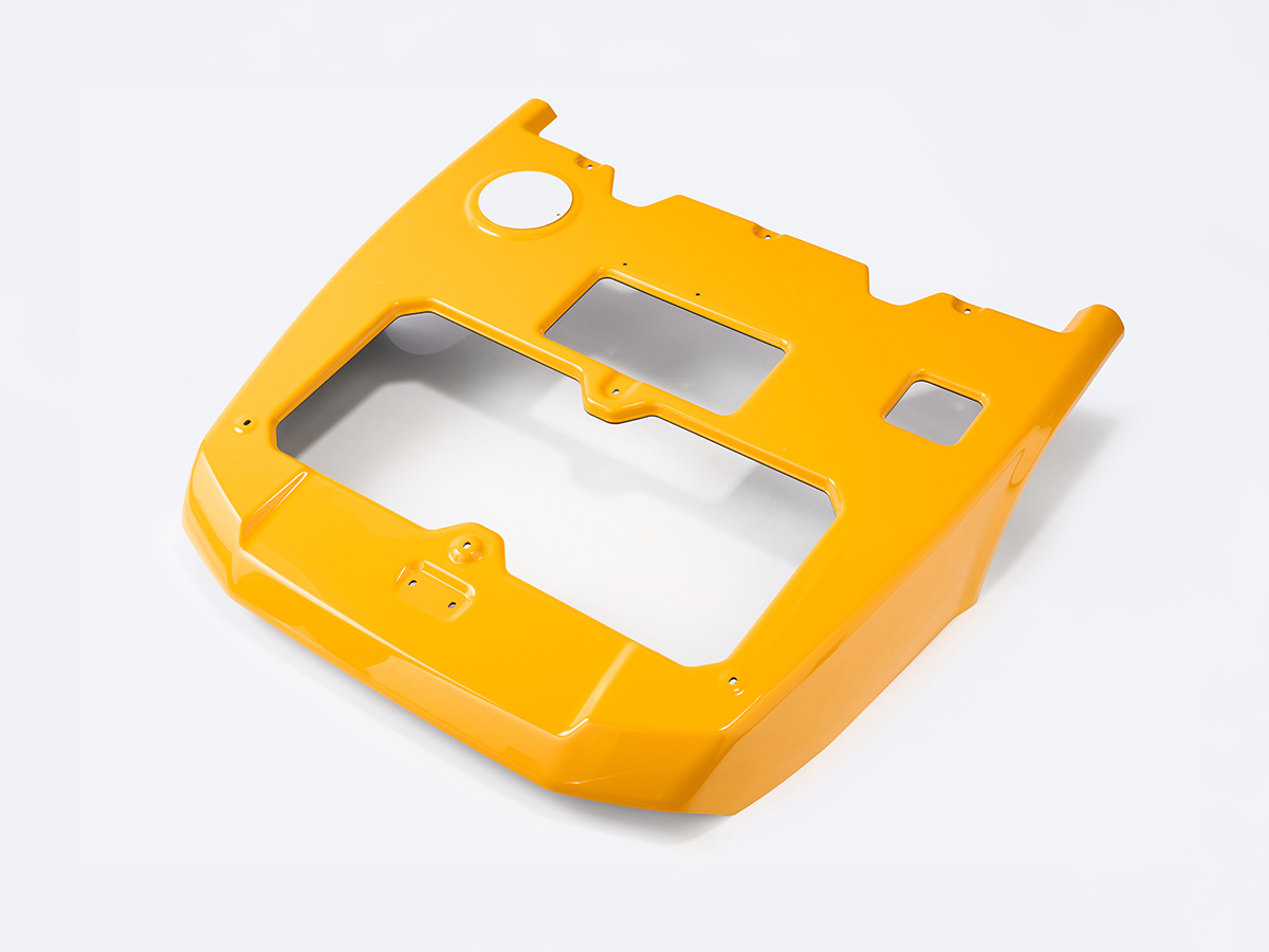 An image showing the front view of Roof Moulding A/C Yellow (Part 401/G8369)