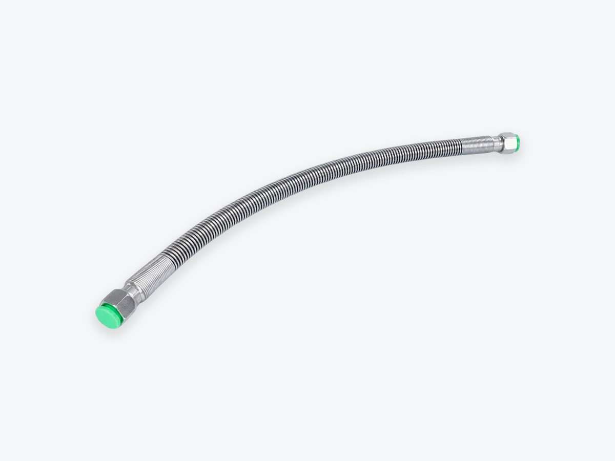 An image showing a side view of Hydraulic Hose 630mm (Part 401/R1141)