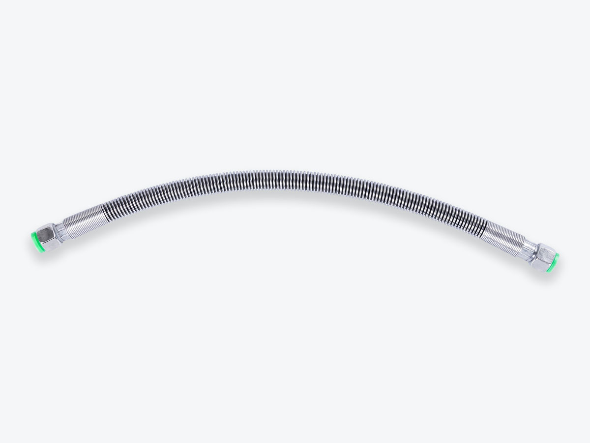 An image showing a detailed view of Hydraulic Hose 630mm (Part 401/R1141)
