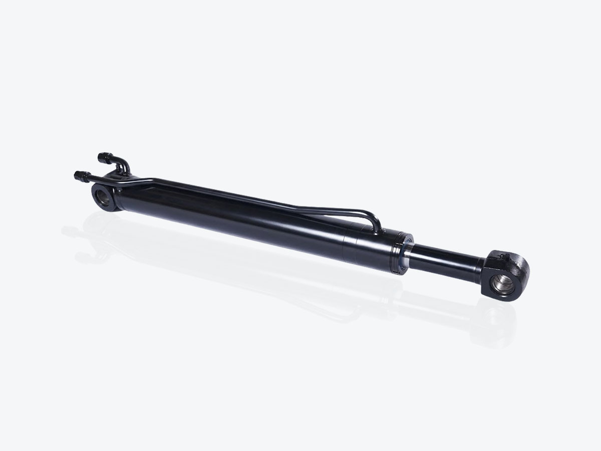 An image showing a side view of Bucket Ram (D)-3DX STD (Part 401/T8584)