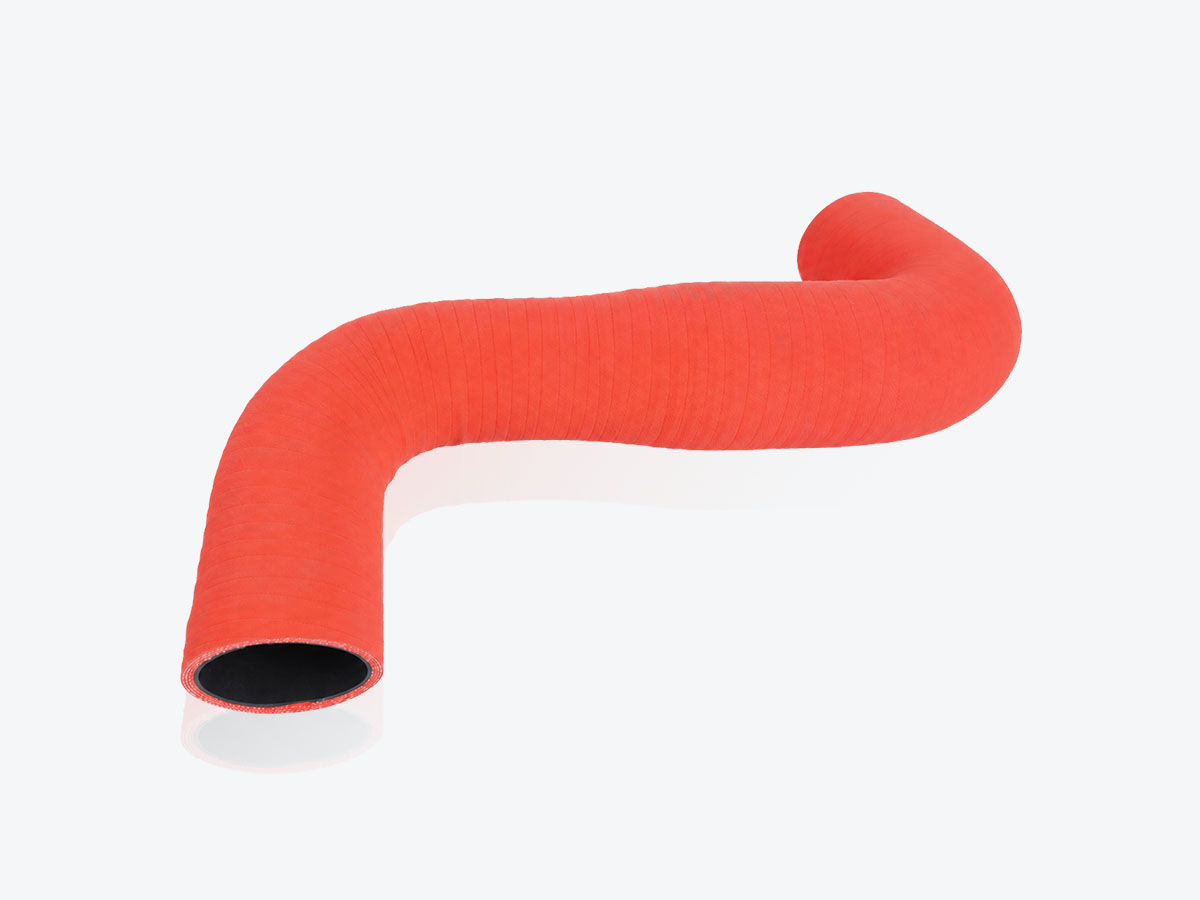 An image showing a side view of CAC Hose From CAC Core (Part 403/A0609)