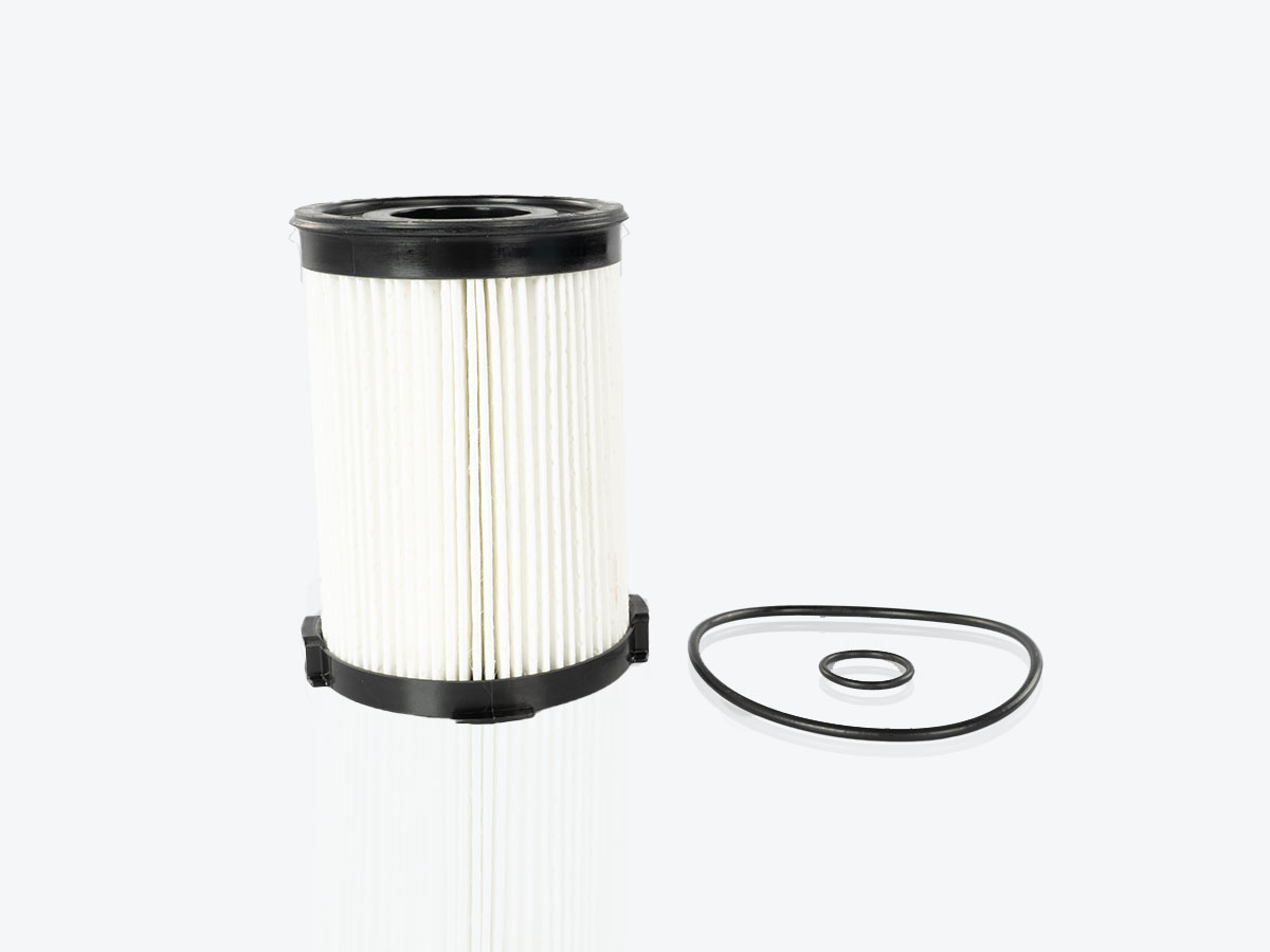 An image showing a side view of FUEL FILTER CARTRIDGE (Part 403/L3497)
