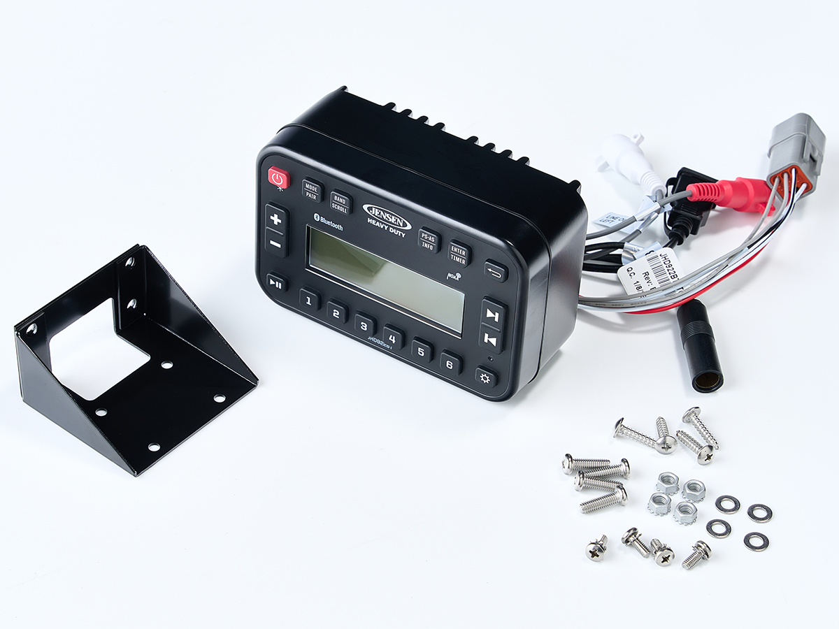 An image showing the front view of Heavy Duty Electrical Radio – 12V (Part 403/U1242)