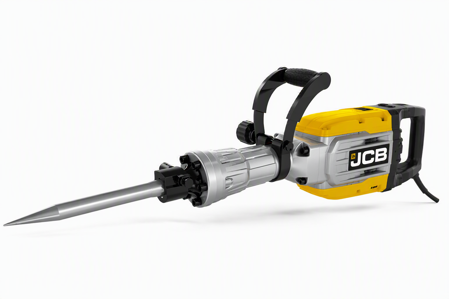 An image showing the front view of JCB 1700W Demolition Hammer 16kg (Part 403/V3072)