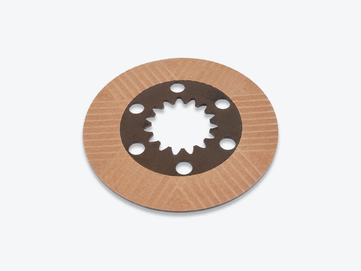 An image showing the front view of Brake Friction Plate (Part 458/20357)