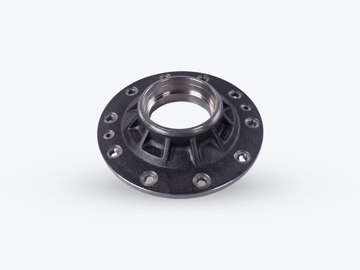 An image showing a side view of Wheel Bearing Carrier (Part 458/20447)