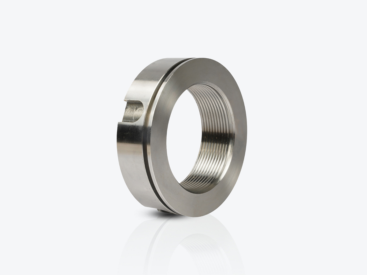 An image showing a side view of PISTON ROD NUT (Part 550/41936)