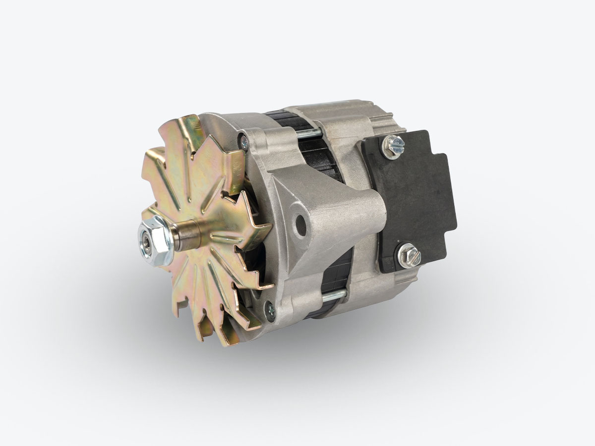 An image showing a side view of Alternator (Part 550/42559)