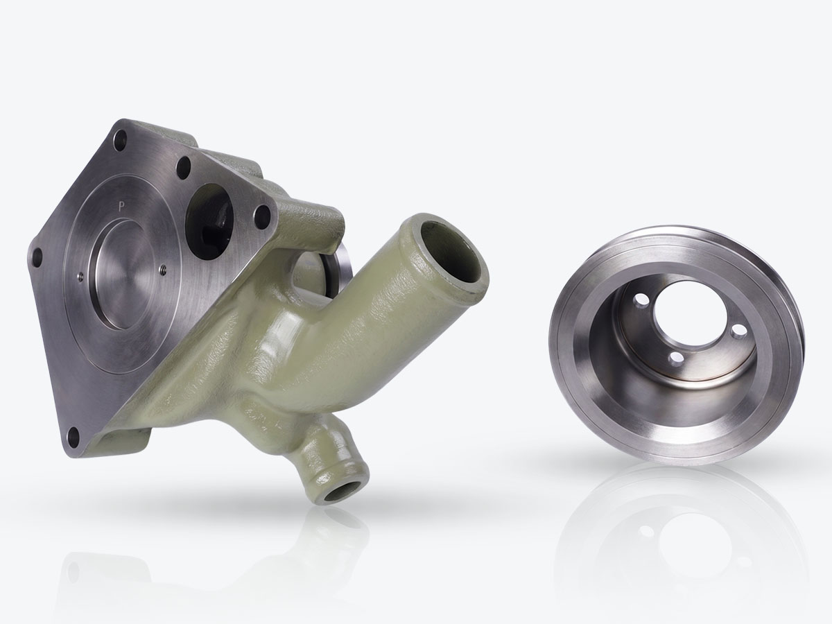 An image showing the back view of Water Pump Assembly (Part 550/42607)