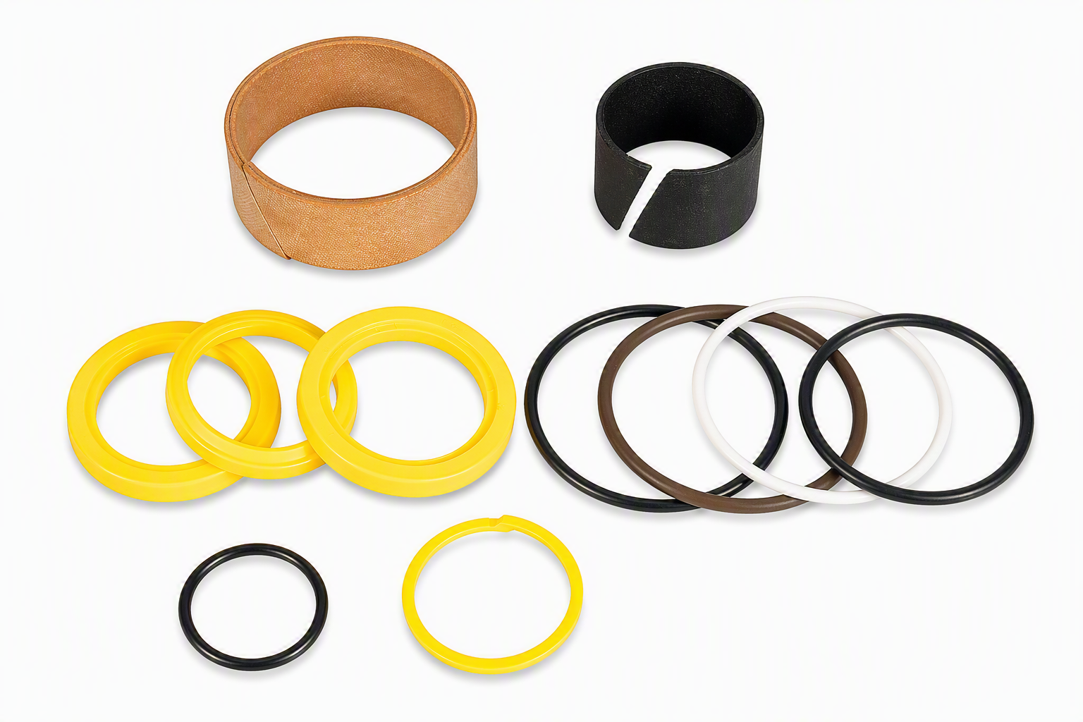 An image showing the front view of JCB ram seal kit (Part 550/42835)